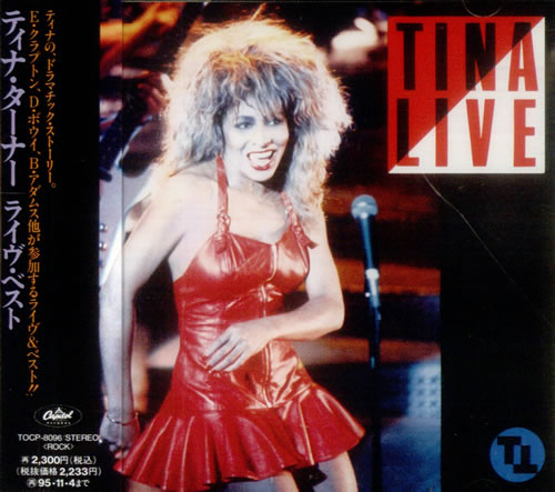 Tina Turner Tina Live CD album (CDLP) Japanese TURCDTI539386