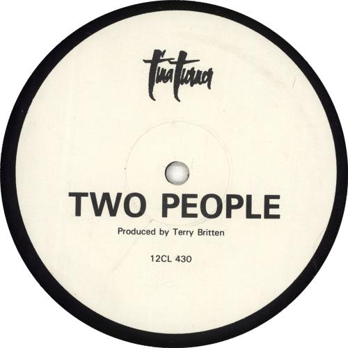Tina Turner Two People 12" vinyl single (12 inch record / Maxi-single) UK TUR12TW81318