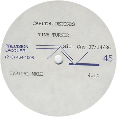 Tina Turner Typical Male 2-LP vinyl record set (Double LP Album) US TUR2LTY417176