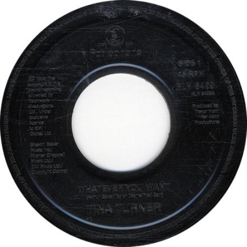 Tina Turner Whatever You Want 7" vinyl single (7 inch record / 45) UK TUR07WH184686