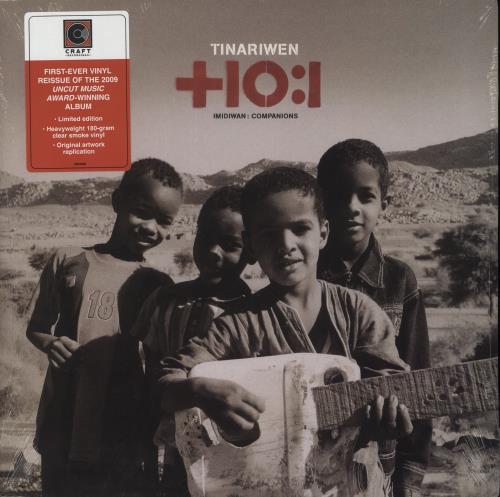 Tinariwen Imidiwan: Companions - 180 Gram Clear Smoke Vinyl - Sealed vinyl LP album (LP record) UK TW5LPIM864572