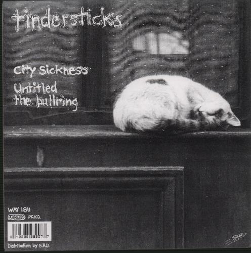 Tindersticks City Sickness 7" vinyl single (7 inch record / 45) UK TND07CI77901