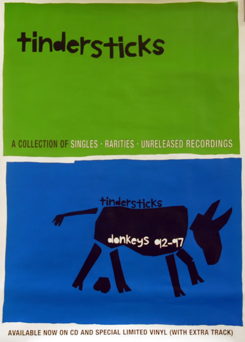 Tindersticks Donkeys 92-97 poster UK TNDPODO243866