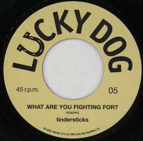 Tindersticks What Are You Fighting For? 7" vinyl single (7 inch record / 45) UK TND07WH758255