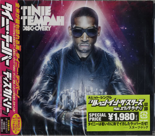 Tinie Tempah Disc-Overy CD album (CDLP) Japanese U2QCDDI566539
