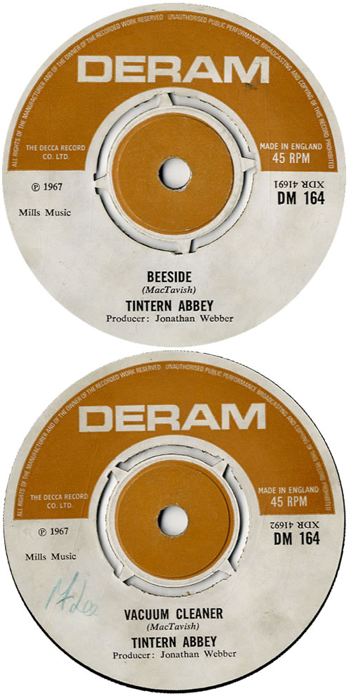 Tintern Abbey Beeside - VG 7" vinyl single (7 inch record / 45) UK T8Y07BE585656