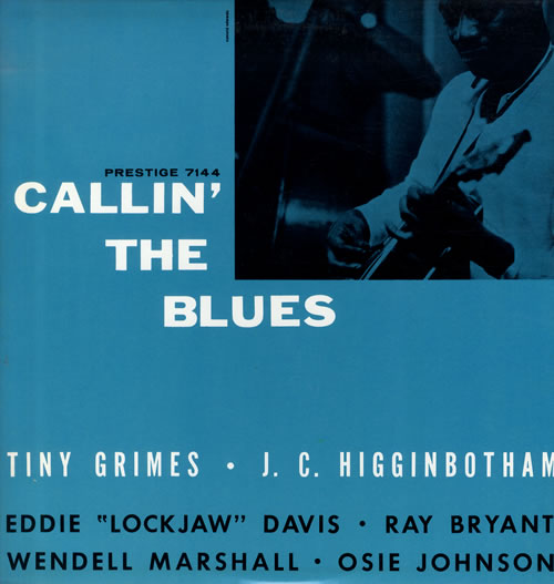 Tiny Grimes Callin' The Blues vinyl LP album (LP record) US INYLPCA565026