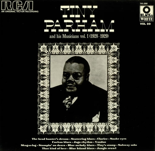Tiny Parham Tiny Parham And His Musicians Volume 1928-1929 vinyl LP album (LP record) French T1PLPTI445504