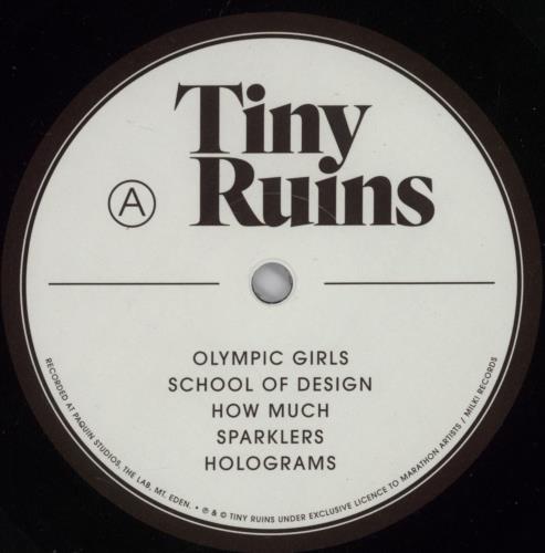 Tiny Ruins Olympic Girls - Autographed vinyl LP album (LP record) UK 9OPLPOL894638
