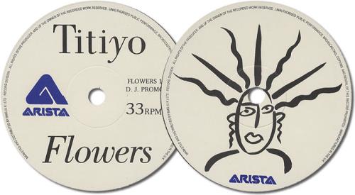 Titiyo Flowers 12" vinyl single (12 inch record / Maxi-single) UK TIT12FL395952