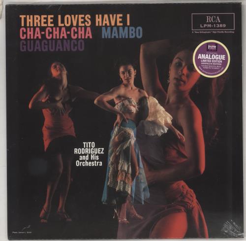 Tito Rodriguez Three Loves Have I: Cha-Cha-Cha-Mambo-Guaguanco vinyl LP album (LP record) UK UIVLPTH735786