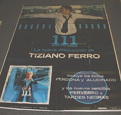 Tiziano Ferro 111 - Ciento Once display Mexican TA4DICI280024