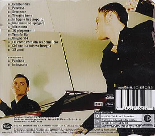 Tiziano Ferro Centoundici CD album (CDLP) Brazilian TA4CDCE286097