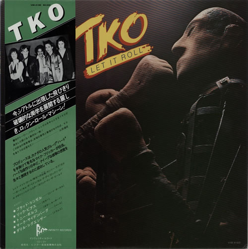 TKO Let It Roll vinyl LP album (LP record) Japanese UZSLPLE599971
