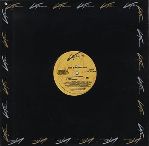 TLC Ain't 2 Proud 2 Beg 12" vinyl single (12 inch record / Maxi-single) US TLC12AI367882