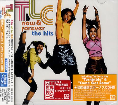 TLC Now & Forever - The Hits - Sealed 2 CD album set (Double CD) Japanese TLC2CNO349079