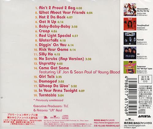 TLC Now & Forever - The Hits - Sealed 2 CD album set (Double CD) Japanese TLC2CNO349079