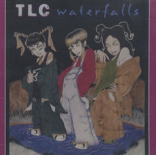 TLC Waterfalls CD single (CD5 / 5") US TLCC5WA154807