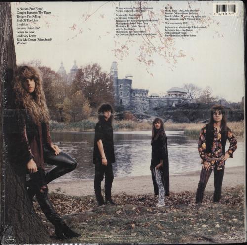 TNT Intuition vinyl LP album (LP record) US TNTLPIN779333