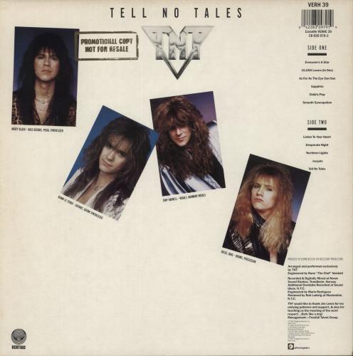 TNT Tell No Tales - Promo Stamp vinyl LP album (LP record) UK TNTLPTE866086
