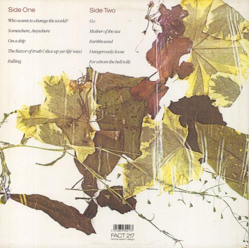 To Hell With Burgundy Earthbound vinyl LP album (LP record) UK 5QMLPEA810303