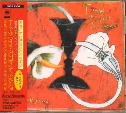 Toad The Wet Sprocket Dulcinea CD album (CDLP) Japanese TWTCDDU647828