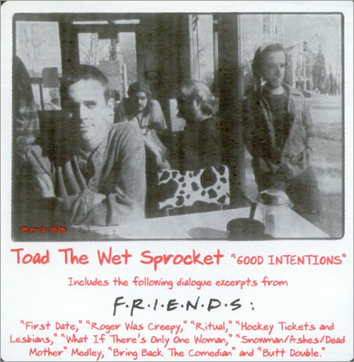 Toad The Wet Sprocket Good Intentions CD single (CD5 / 5") US TWTC5GO529379