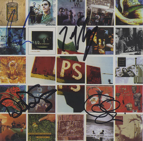Toad The Wet Sprocket P.S. [A Toad Retrospective] - Autographed CD album (CDLP) US TWTCDPS493966
