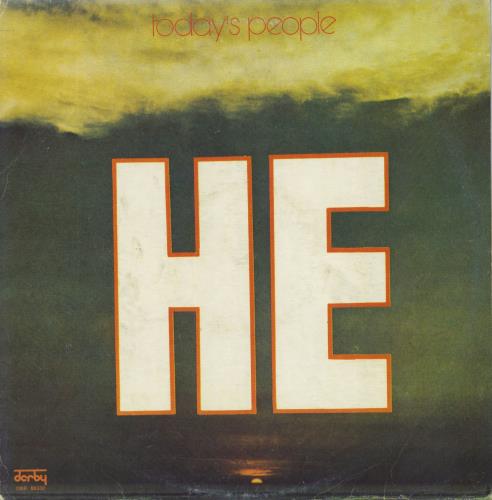 Today's People He vinyl LP album (LP record) Italian XZDLPHE804492