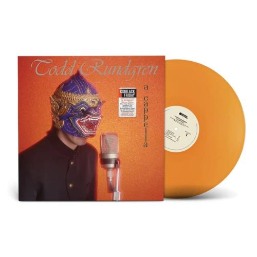 Todd Rundgren A Capella - RSD Black Friday 2025 - 40th Anniversary Edition - Orange Vinyl - Sealed vinyl LP album (LP record) UK TODLPAC880095