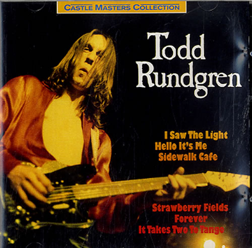 Todd Rundgren Castle Masters Collection CD album (CDLP) UK TODCDCA611493