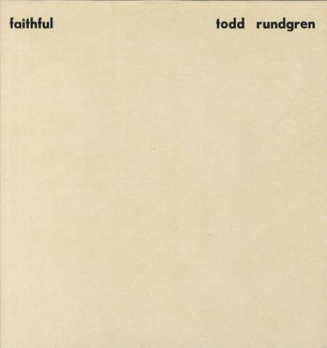 Todd Rundgren Faithful vinyl LP album (LP record) Dutch TODLPFA344420