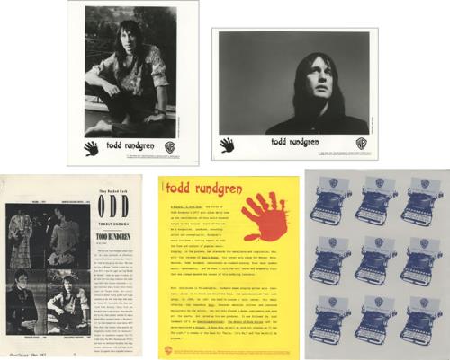 Todd Rundgren Nearly Human media press pack US TODPPNE459584