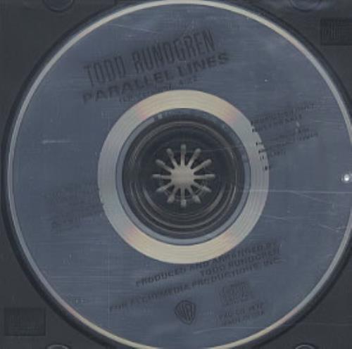 Todd Rundgren Parallel Lines CD single (CD5 / 5") US TODC5PA123584
