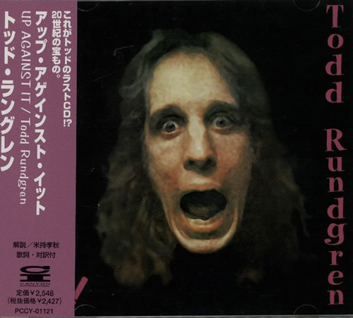 Todd Rundgren Up Against It CD album (CDLP) Japanese TODCDUP639914