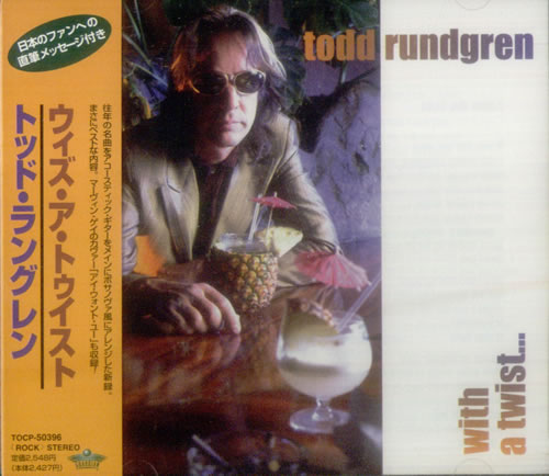 Todd Rundgren With A Twist CD album (CDLP) Japanese TODCDWI545229