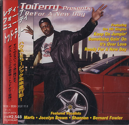 Todd Terry Presents Ready For A New Day CD album (CDLP) Japanese TDTCDPR609093