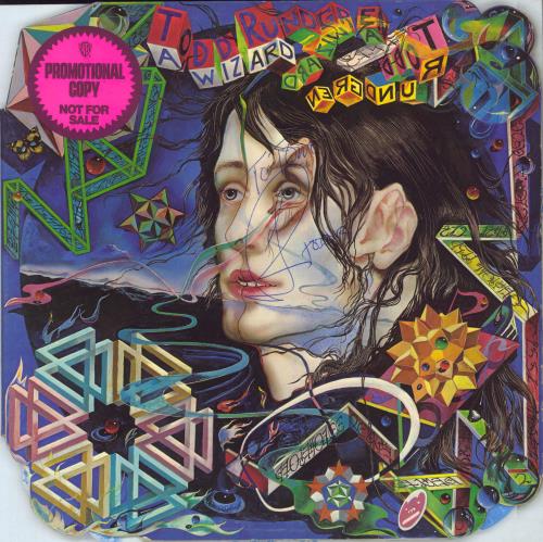 Todd Rundgren A Wizard, A True Star - Autographed + Inserts vinyl LP album (LP record) US TODLPAW813582