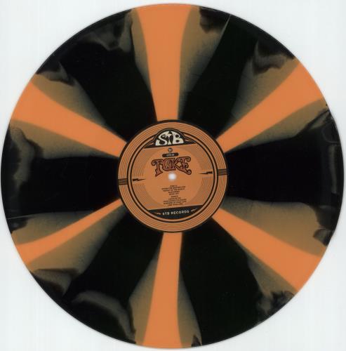 Toke Orange - Orange & Black Pinwheel Vinyl vinyl LP album (LP record) US 93MLPOR873152