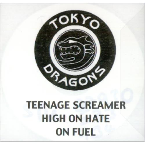 Tokyo Dragons Teenage Screamer CD single (CD5 / 5") UK TL4C5TE416877