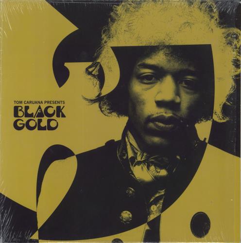 Tom Caruana Presents Wu-Tang Clan Vs Jimi Hendrix: Black Gold - Black & Gold Vinyl 2-LP vinyl record set (Double LP Album) UK 84N2LPR861807