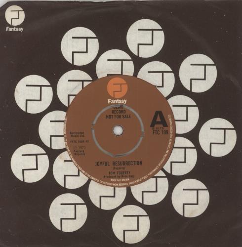 Tom Fogerty Joyful Resurrection 7" vinyl single (7 inch record / 45) UK FGY07JO856430