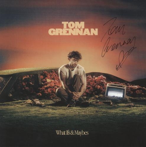 Tom Grennan What Ifs & Maybes - Cream Vinyl + Autographed Sleeve vinyl LP album (LP record) UK 0SNLPWH878884