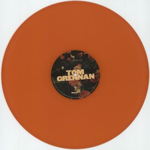 Tom Grennan What Ifs & Maybes - Orange Vinyl - Autographed Sleeve vinyl LP album (LP record) UK 0SNLPWH878103
