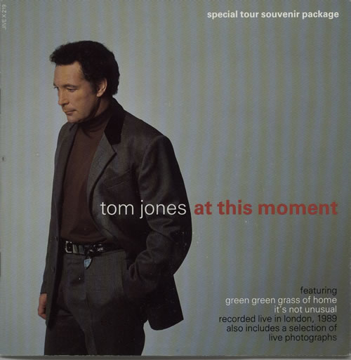 Tom Jones At This Moment 7" vinyl single (7 inch record / 45) UK TJO07AT625258