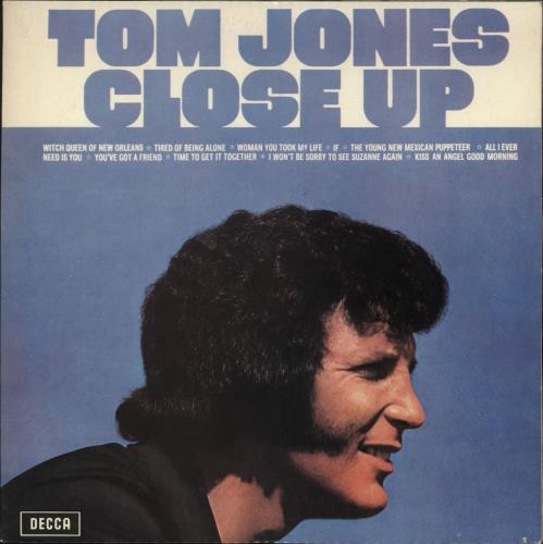 Tom Jones Close Up vinyl LP album (LP record) Greek TJOLPCL737039