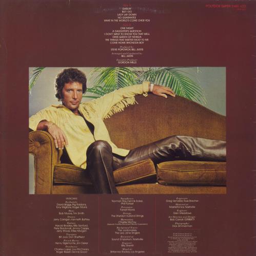 Tom Jones Darlin' vinyl LP album (LP record) UK TJOLPDA801856