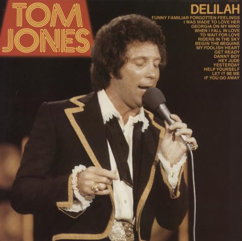 Tom Jones Delilah vinyl LP album (LP record) UK TJOLPDE888083