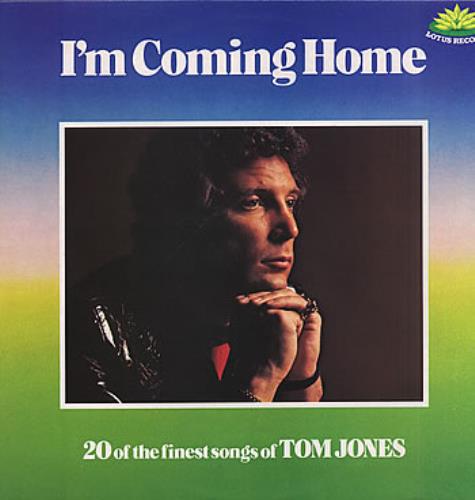 Tom Jones I'm Coming Home vinyl LP album (LP record) UK TJOLPIM298565