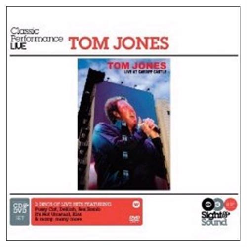 Tom Jones Live At Cardiff Castle 2-disc CD/DVD set UK TJO2DLI440590